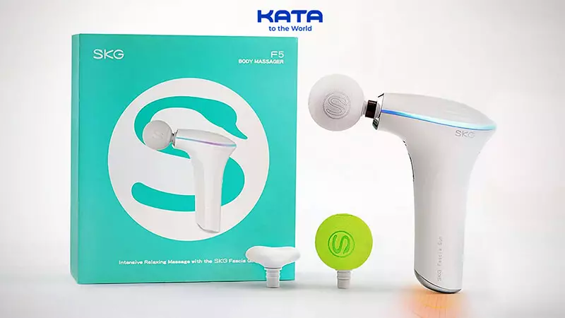 Máy massage cầm tay SKG by KATA Technology tiện lợi