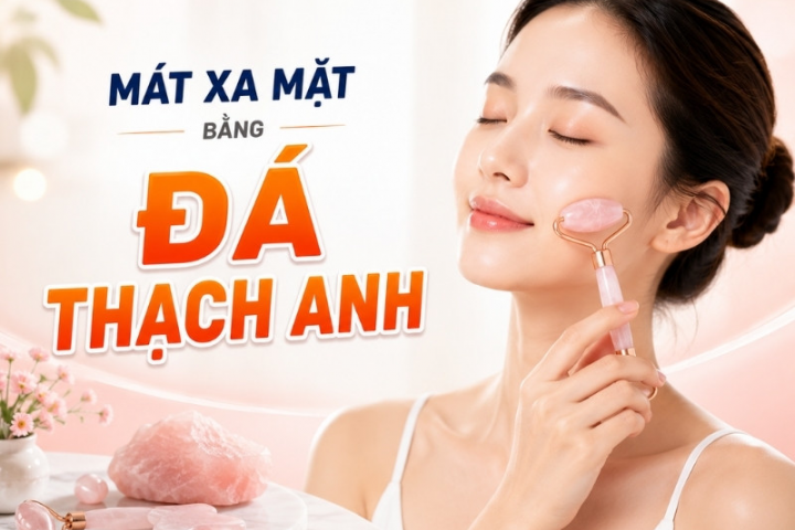 Mát xa mặt bằng đá thạch anh: công dụng và lưu ý khi thực hiện