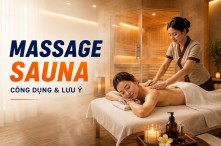 Massage sauna là gì? Công dụng và những điều cần biết