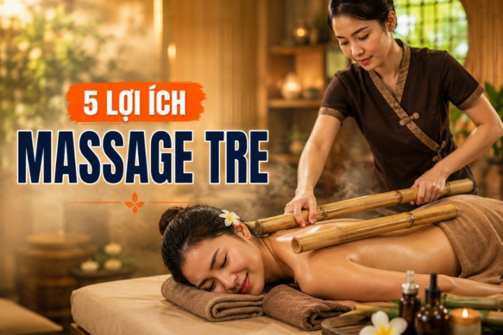 5 Lợi ích tuyệt vời từ phương pháp massage tre