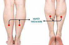 Huyệt thừa sơn: Vị trí, tác dụng và cách bấm huyệt hiệu quả