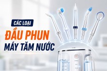 Đầu Phun Máy Tăm Nước Có Những Loại Nào? Cách Chọn Đầu Phun Phù Hợp