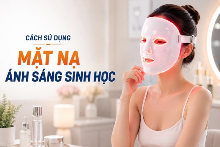 Cách sử dụng mặt nạ ánh sáng sinh học cho người mới bắt đầu