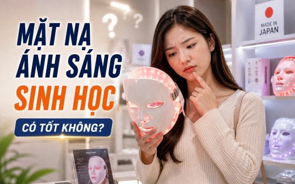 Mặt nạ ánh sáng sinh học có tốt không? Ai nên và không nên dùng