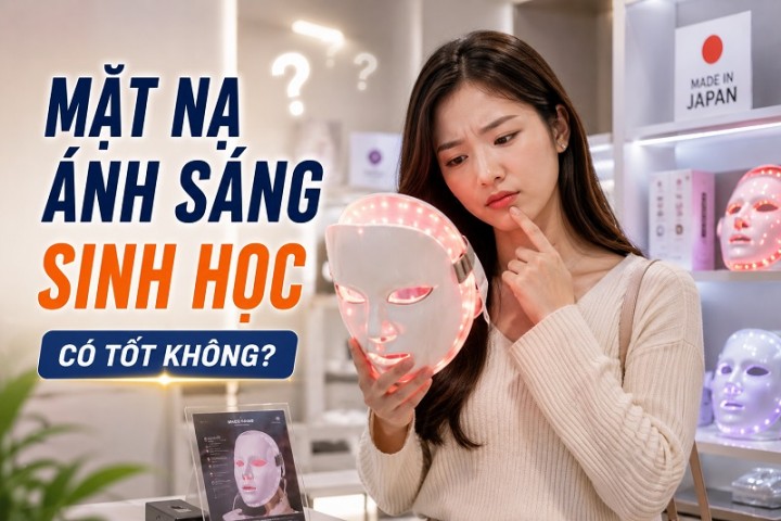 Mặt nạ ánh sáng sinh học có tốt không? Ai nên và không nên dùng