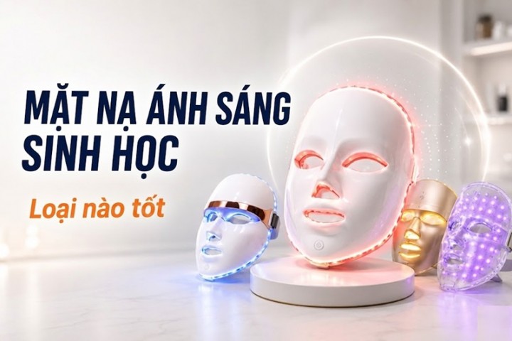 Mặt nạ ánh sáng sinh học loại nào tốt? Top 5 sản phẩm đáng cân nhắc