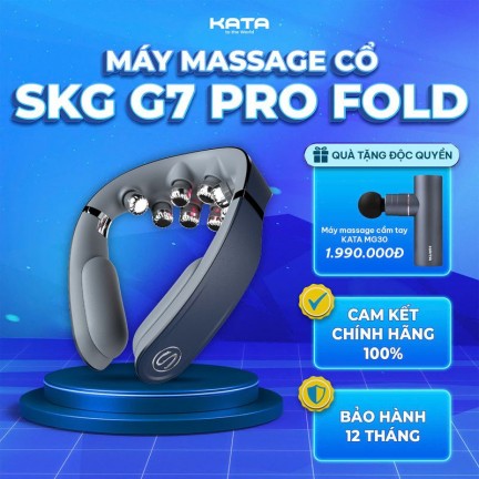 Máy massage cổ vai gáy SKG G7 PRO-FOLD