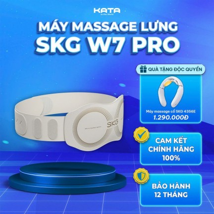 Đai massage lưng SKG W7 Pro (phiên bản quốc tế có app)