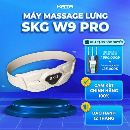 Máy Massage Lưng SKG W9 PRO (Bản Quốc tế có App) 