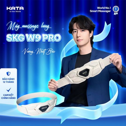 Máy Massage Lưng SKG W9 PRO (Bản Quốc tế có App) 