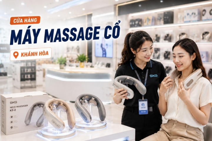 4 Cửa hàng máy massage cổ ở Khánh Hòa được yêu thích nhất 