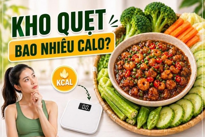 Kho quẹt bao nhiêu calo? Ăn kho quẹt có béo không?