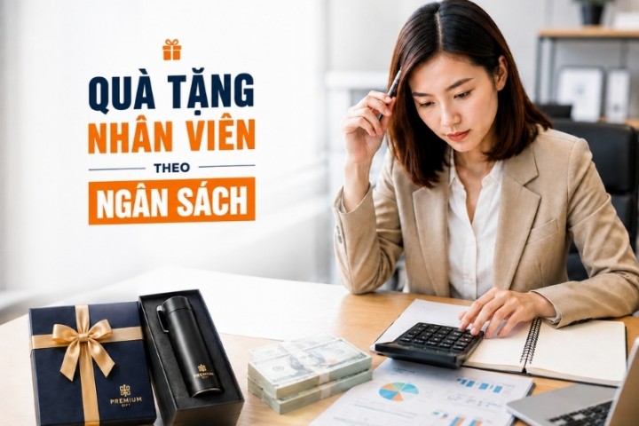 Top quà tặng nhân viên cho doanh nghiệp theo ngân sách 