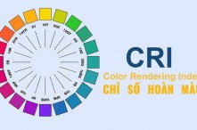 Chỉ số hoàn màu CRI: "Vũ khí" giúp gương LED soi rõ từng khuyết điểm.