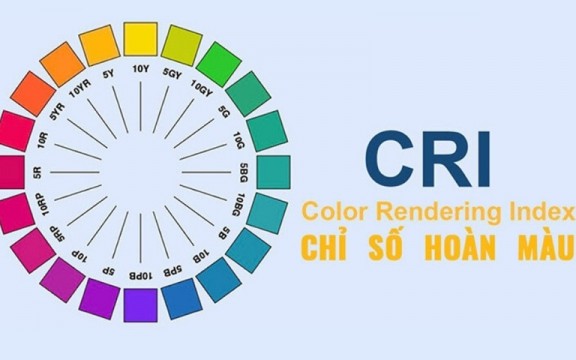 Chỉ số hoàn màu CRI là gì? Cách chọn gương LED CRI > 95 cho makeup chuẩn màu