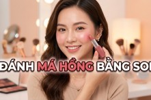 Đánh má hồng bằng son: Đừng làm nếu chưa biết 3 quy tắc "sống còn" này!