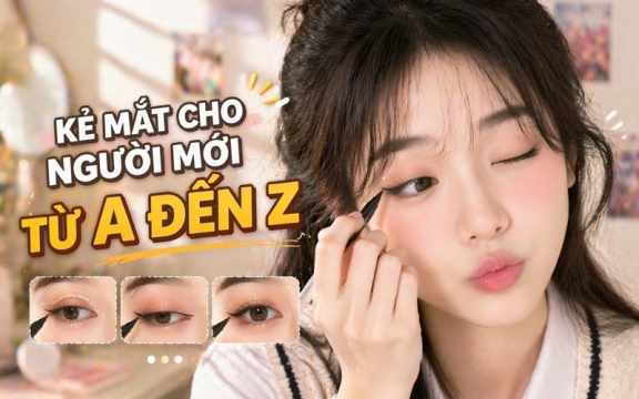 Hướng dẫn cách kẻ mắt cho người mới bắt đầu từ A đến Z