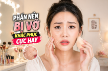 Khắc phục phấn trang điểm bị vỡ bằng mẹo cực hay ít người biết