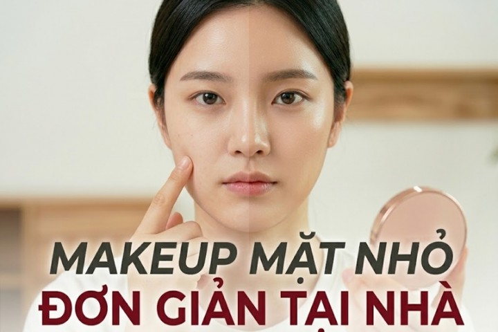 Cách trang điểm cho mặt nhỏ lại cực đơn giản tại nhà