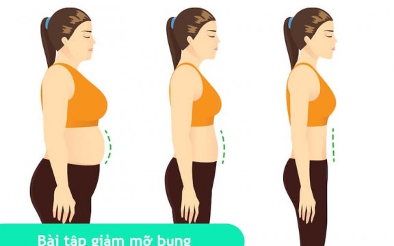 Các bài tập giảm mỡ bụng dưới trong 1 tuần cân đối vóc dáng