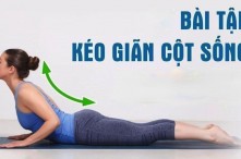 10 phút mỗi ngày với bài tập kéo giãn cột sống lưng thư giãn tại nhà 
