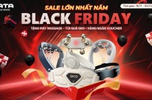 Big Sale Black Friday: Tặng Máy Massage Cao Cấp Tại KATA Technology