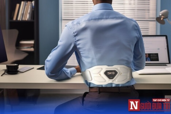 Chiêm ngưỡng thế hệ máy massage lưng SKG W9 Pro đến từ tương lai