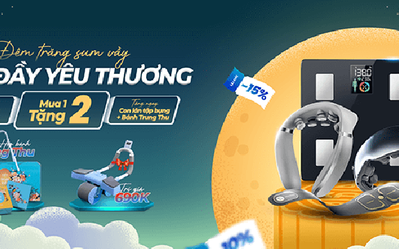 Chương Trình Ưu Đãi “Đêm Trăng Sum Vầy - Quà Đầy Yêu Thương”