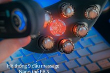 Khám Phá Chi Tiết Về Thiết Kế Đầu Massage Nano Khác Biệt Của SKG