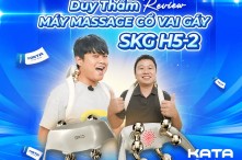 Tiktoker Duy Thẩm Nói Gì Về Máy Massage Cổ Vai Gáy SKG H5-2?