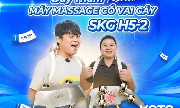 Tiktoker Duy Thẩm Nói Gì Về Máy Massage Cổ Vai Gáy SKG H5-2?