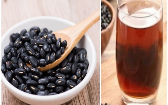 Bí kíp uống nước đậu đen rang giảm mỡ bụng vù vù