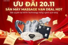 Ưu Đãi Ngày 20/11: Săn Máy Massage Vạn Deal Hot Tại KATA Technology