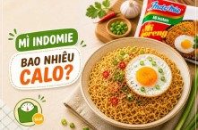 Mì indomie bao nhiêu calo? Ăn mì Indomie có béo không?