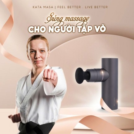 Súng massage cho người tập võ