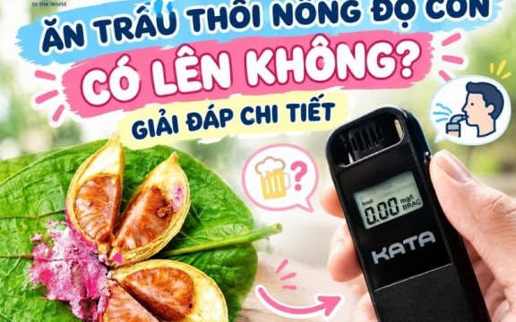 Ăn trầu thổi nồng độ cồn có lên không? Giải đáp chi tiết