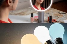 Ánh sáng trắng vàng trung tính loại nào tốt cho mắt khi trang điểm?