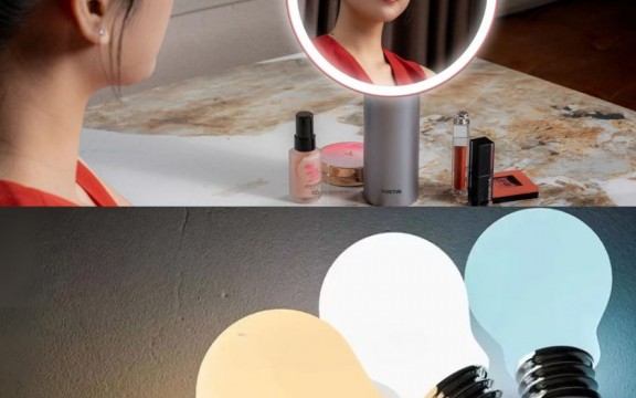 Ánh sáng trắng vàng trung tính loại nào tốt cho mắt khi trang điểm?