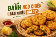Bánh ngô chiên bao nhiêu calo?