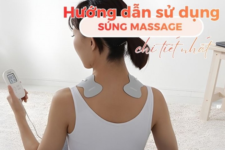 Hướng dẫn sử dụng máy massage xung điện chi tiết nhất