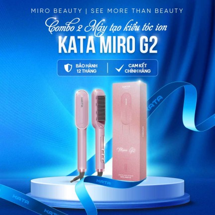 Combo 2 Máy tạo kiểu tóc ion KATA Miro G2