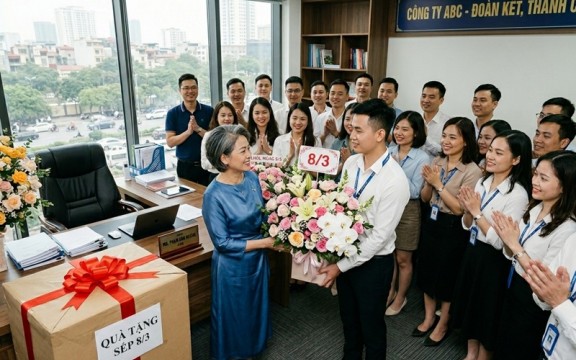 [Phải đọc] Quà 8/3 cho sếp nữ: không thể thiếu thứ này!