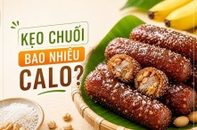 Kẹo chuối bao nhiêu calo? Ăn kẹo chuối có béo không?