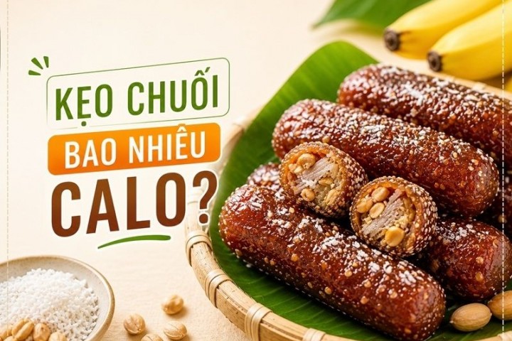 Kẹo chuối bao nhiêu calo? Ăn kẹo chuối có béo không?