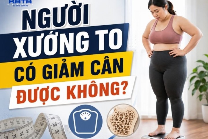 Người xương to có giảm cân được không? Cách giảm cân cho người xương to