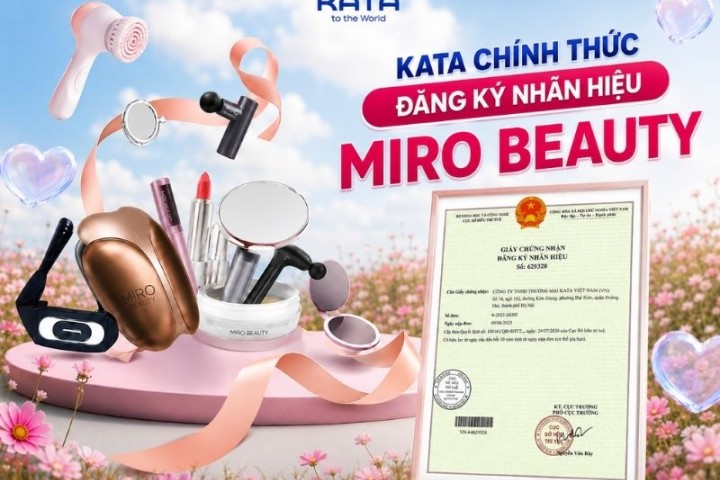 KATA chính thức đăng ký nhãn hiệu Miro Beauty