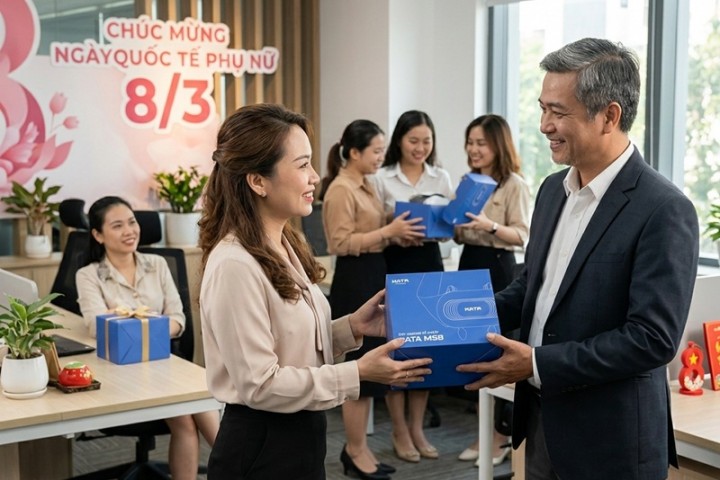 Quà 8/3 cho nhân viên lâu năm khiến họ cảm động "rơi nước mắt"