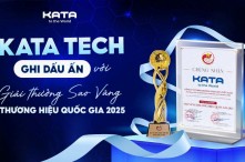 KATA Tech ghi dấu ấn với giải thưởng Sao Vàng Thương Hiệu Quốc Gia 2025