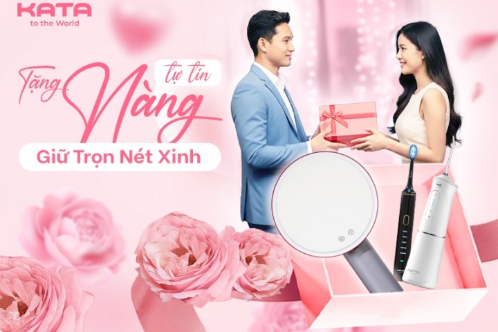 8/3: Ghi điểm tuyệt đối với nàng nhờ Set quà tặng tinh tế cho "Nụ cười tự tin"