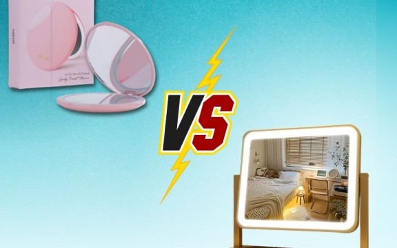 So sánh gương KATA và gương trang điểm led Hàn Quốc: So sánh chi tiết từ A đến Z
